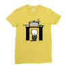 part time job   kitchen Ladies Fitted T-Shirt
