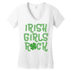 irish girls rock Women's V-Neck T-Shirt