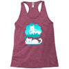 world domination Racerback Tank
