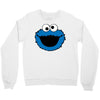 Cookie Monster Face Crewneck Sweatshirt