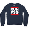 run psg paris st germain fotbal Crewneck Sweatshirt