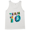 team 10 colorful Tank Top