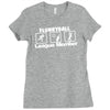 flunkyball league member Ladies Fitted T-Shirt