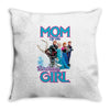 mom of the birthday girl Throw Pillow