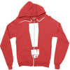 exclamation box Zipper Hoodie