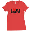 Gift For Girlfriend French Terry Ladies Fitted T-Shirt
