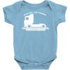 stolzer lkw fahrer trucker disponent Baby Onesie