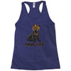 thug life Racerback Tank