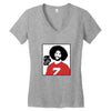 #IMWITHKAP (f156) Women's V-Neck T-Shirt