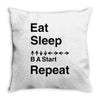 loop detected Throw Pillow