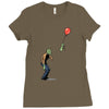 happiness is fleeting Ladies Fitted T-Shirt