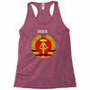 ddr logo blau Racerback Tank