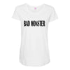 bad monster Maternity Scoop Neck T-shirt