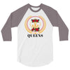 Queens Crown 3/4 Sleeve Shirt