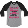They Call Me Grandma Partner In Crime Funny 3/4 Sleeve Shirt