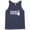 vacation alpaca bag animal humor funny Tank Top