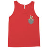 Cat Pocket Tank Top