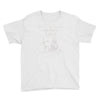 christmas funny dog &amp; snowman Youth Tee