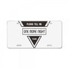 tell me License Plate