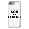 Dad The Man The Myth The Legend - Son Of A Legend Family Matching iPhone 8 Plus