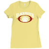 new hot blackwater logo Ladies Fitted T-Shirt