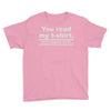 you read my Youth Tee