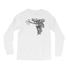 girl butterfly head Long Sleeve Shirts