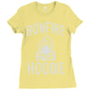 bonfire hoodie Ladies Fitted T-Shirt