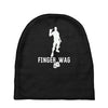 finger wag batle royal gaming Baby Beanies
