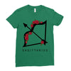 sagittarius rose Ladies Fitted T-Shirt