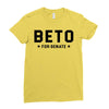 Beto For Senate With Stars Ladies Fitted T-Shirt