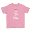 i can't keep calm i'm polish kurwa poland Youth Tee