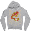 circuit dragon Zipper Hoodie