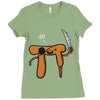 pi rated Ladies Fitted T-Shirt