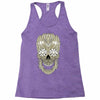 skull plants Racerback Tank