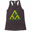 triforce illusion zelda Racerback Tank