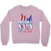 navy dad Crewneck Sweatshirt