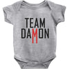 team damon salvatore Baby Onesie