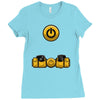 geek utility belt Ladies Fitted T-Shirt