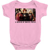 just a bunch of hocus pocus sanderson sisters Baby Bodysuit