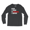 eat sleep liverpool Long Sleeve Shirts