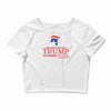 trump for president 2016 make america great again Crop Top