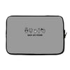space are friends black Laptop sleeve