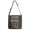 I Hate Being Sexy But I'm A Chubby Bearded Man So I Can't Help It Adjustable Strap Totes