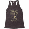 choose your weapon best trending Racerback Tank
