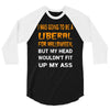 liberal for halloween 3/4 Sleeve Shirt