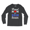 proud mom of a 2018 senior Long Sleeve Shirts