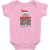 Meowy Christmas Baby Onesie