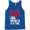 donating blood one mosquito funny Tank Top