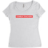 Tumblr teachers Hypebeast Women's Triblend Scoop T-shirt